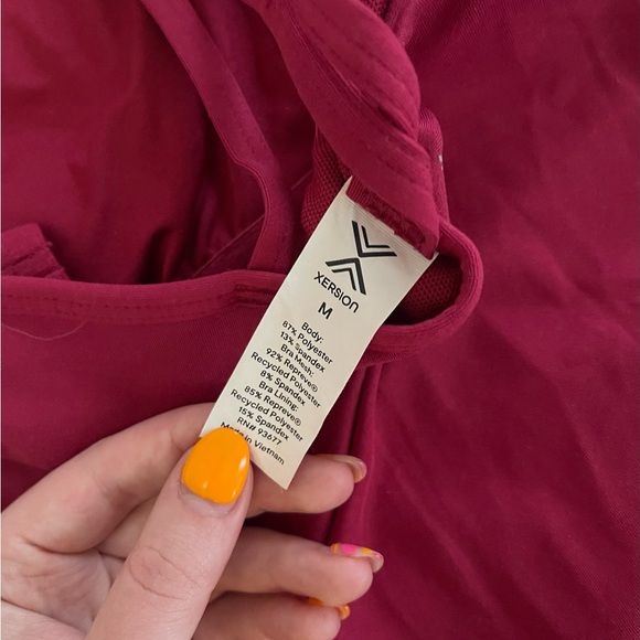 xersion activewear cross back tank top - Picture 2 of 3